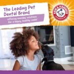 Arm & Hammer For Pets Brushies Dental Treats for Dogs | Dog Dental Chews with Baking Soda Fight Bad Breath, Plaque & Tartar without Brushing | Mint Flavor, 8 Pcs - Image 10
