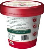 Dog Ice Cream Mix - Just Add Water and Freeze at Home, Powder Mix with Ice Cream Cup and Reusable Lid, Ice Cream Mix for Dogs (Christmas Cookie Flavor), 4.65 oz - Made in USA - Image 3