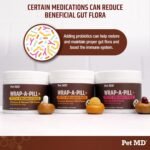 Pet MD Wrap-A-Pill with Dog Probiotics - Pill Wrap for Dogs Medicine - Easy-to-Use Paste to Hide Capsules, Create Pockets and Pill Treats for Dogs - Bacon (4.2oz) - Image 5