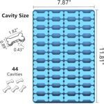 Dog Treat Molds Dog Bone Silicone Molds with Scraper - Bake or Freeze Adorable Homemade Dog Treats in Dog Bone Shapes (L) - Image 7