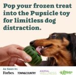WOOF Pupsicle Treat Tray Mold, Small 10-25 lbs, Silicone Molds for Dog Treats, Dishwasher Safe, Reusable Treat Tray, Freeze Refill Treats For The Pupsicle Toy - Image 7