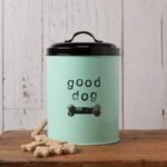 Now Designs Dog Biscuits Tin with Lid, Good Dog Design - Image 4