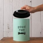 Now Designs Dog Biscuits Tin with Lid, Good Dog Design - Image 6