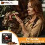 ReptiChip Reptile Substrate Coconut Chip Bedding 72 Quart Compressed Organic Coco Husk Block for Snake Habitat, Ball Python Terrarium, Turtle Tanks, Tortoise Enclosure - Image 9