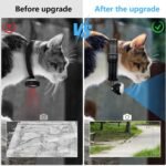 HD 1080P Cat Camera Collar with Video Record Wireless Mini Sport Cam,Small Action Cameras,Body Camera for Pet Supplies/Stuff,Outdoor/Inoor Birthday Gift No WiFi - Image 4