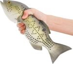 ZENFUN Set of 4 Fake Fish Artificial Fish Models, 11 in Rubber Fish Plastic Lifelike Sea Fish Set, Pretend Realistic Fake Fishes for Photography Props, Party Display, Kitchen Decor - Image 7