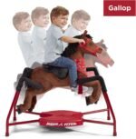 Radio Flyer Chestnut Plush Interactive Riding Horse Kids Ride On Toy, Toddler Ride On Toy For Ages 2-6 Years - Image 3