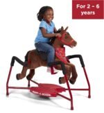 Radio Flyer Chestnut Plush Interactive Riding Horse Kids Ride On Toy, Toddler Ride On Toy For Ages 2-6 Years - Image 7