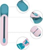 FuninCrea Lickable Cat Treats Spoon, Cat Liquid Snacks Feeding Spoon Pet Food Scoop for Feeding Lickable Wet Treats, Creative Pet Liquid Snacks Feeder for Cats and Dogs (Pink) - Image 5