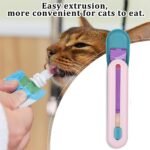 FuninCrea Lickable Cat Treats Spoon, Cat Liquid Snacks Feeding Spoon Pet Food Scoop for Feeding Lickable Wet Treats, Creative Pet Liquid Snacks Feeder for Cats and Dogs (Pink) - Image 6