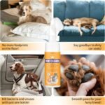 Paw Cleaner for Dogs and Cats,Magic Foam - Clean Paws No-Rinse Foaming Cleanser-Dry Shampoo, Foot Cleaner Brush - with Rose Extract, Odor Control Wash - Good for Puppy - Image 6