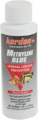 Kordon Methylene Blue Disease Preventative – Safe for Freshwater & Saltwater Aquariums, Prevents Fungal Infections & Treats Parasites, Reduces Fish Stress, 4-Ounces - Image 5
