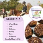 Horse Treats - 5 lb Pail - Effortlessly Give Medications with Our Soft Baked Treats - Training Treats are The Perfect Motivator - No Additives or Preservatives - Image 3