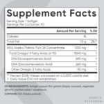 Sports Research Triple Strength Omega 3 Fish Oil - Burpless Fish Oil Supplement w/EPA & DHA Fatty Acids from Single-Source Wild Alaska Pollock - 1250 mg, 90 ct - Image 7