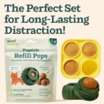 WOOF Starter Pack - Interactive Dog Toys for Boredom - Dog Treat Molds Silicone - Chicken-Flavored Healthy Dog Treats - Pupsicle Dog Enrichment Toy - Large Dog Toys - 25-75 lbs - Image 3