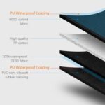 Car Dog Cover Back Seat - Car Hammock for Dogs Waterproof - Dog Car Seat Cover for Backseat with Mesh Window Multiple Pockets for Car/SUV Nonslip Rubber Back Washable - Image 8