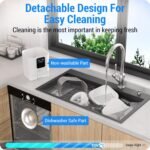 Automatic Cat Feeder with 5G WiFi: Automatic Dog Feeder Large Breed with 7L Large Cat Food Storage Container,Cat Food Dispenser with Alexa for Multiple Pets,Detachable for Easy Clean -29 Cup - Image 7