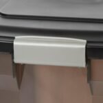 IRIS USA WeatherPro Airtight Dog Food Storage Container, Up to 42 lbs, Attachable Wheels, For Dog Cat Bird and Other Pet Food Storage Bin, Keep Fresh, Easy Mobility, BPA Free, Smoke/Black - Image 9