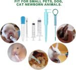 Cat Pill Shooter, Pet Pill Dispenser, Pet Syringe & Dropper wirh Replacement Nipples, Suitable for Kittens, Puppies and Wild Animals - Image 6