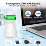 Cat Toys [2023 Newly Upgraded] Real Random Trajectory Rechargeable Motion Activated Cat Laser Toy Automatic,Interactive Cat Toys for Indoor Cats/Kitten/Dogs - Image 6