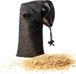 Weewooday 6 Pieces Finch Sock Feeder Thistle Socks Bird Feeder Instant Seed Sack Feeder 4.7 x 11 Inch (Black) - Image 5