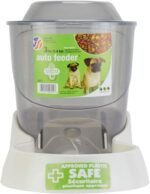Van Ness Pets Small Gravity Auto Feeder for Cats/Dogs, 3 Pound Capacity GRAY - Image 5