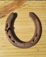 Wonder Care Horseshoe Authentic Used Horseshoe Good Luck Charm Rustic Auspicious Lucky Gift Cast Iron Real Horseshoe for Wall Decorations Prosperity and Fortune - Image 5