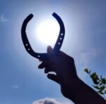 Wonder Care Horseshoe Authentic Used Horseshoe Good Luck Charm Rustic Auspicious Lucky Gift Cast Iron Real Horseshoe for Wall Decorations Prosperity and Fortune - Image 7