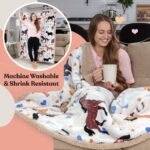 Horse Blanket for Girls - Ideal Horse Gifts for Girls - Soft & Cozy 50x60 inch Horse Throw Blanket, Loved by Kids and Granddaughters - Equestrian Gifts & Horse Gifts for Women - Image 5