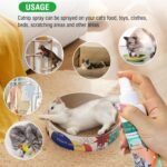 Catnip Spray, Catnip Spray for Indoor Cats, Cat Scratch Spray for Outdoor Training, Catnip for Cat Exercise, for Adult Cats and Kittens - Image 5