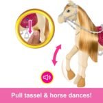 Barbie Toy Horse with Sounds, Music & Accessories, Inspired by Barbie The Great Horse Chase, Horse Moves, Dances & Blinks Eyes - Image 5