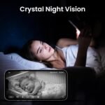 2K Home Security Cameras-2.4Ghz WiFi Indoor Camera with 360° Motion Detection for Pets/Nanny/Baby/Dog, 2 Way Audio, 24/7 SD Card Storage, Cloud Storage, Works with Alexa & Google Home, D1 4P - Image 5