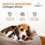 Premium 2pcs Collagen Sticks for Dogs, All Natural Dog Collagen Sticks, Great Tasting to Support Healthy Skin & Shiny Coats, Highly Digestible, Beef Collagen Chews for Dogs, Collagen Chew - Image 5