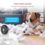 YI Pro 2K 4PC Home Security Camera, 2.4Ghz Indoor IP Camera with Person, Vehicle, Animal Detection, Phone App for Baby, Pet, Dog Monitoring, Works with Alexa and Google Assistant - Image 6