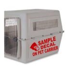 DON'T LET THE CATS OUT - PICK COLOR & SIZE - Front Door Indoor Cat Caution Warning Vinyl Decal Sticker E - Image 5