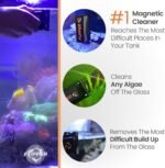 FL!PPER Flipper Magnetic Aquarium Glass Cleaner & Fish Tank Accessories | Effortless Algae Remover for Fish Tank (Standard) - Image 6