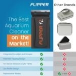 FL!PPER Flipper Magnetic Aquarium Glass Cleaner & Fish Tank Accessories | Effortless Algae Remover for Fish Tank (Standard) - Image 8