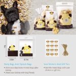 55 Pcs Dog Treat Maker, Make Your Own Dog Treats Kit for Kids, Including 2 Dog Treat Cookie Cutters and Mold, 2 Dog Treat Recipes Book, 24 Dog Treat Bags, etc. - Image 6