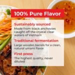 Red Boat Fish Sauce | Premium 40°N Fish Sauce made with just 2 ingredients in Vietnam | Keto, Paleo & Whole 30 | Gluten and Sugar free | 17 fl oz - Image 4