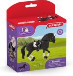 Schleich Horse Club 4-Piece Tournament Riding Stallion Playset - Realistic Stallion Horse Tournament Figurine with Accessories, Gift for Boys, and Girls, Ages 5 and up - Image 6