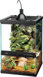 Zilla Tropical Vertical Habitat Starter Kit for Small Tree Dwelling Reptiles & Amphibians Like Geckos and Frogs 11 GAL - Image 5
