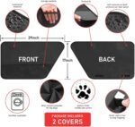 2PCS Car Door Protector for Dogs, Waterproof Anti-Scratch Protection with Pockets,Door Protectors for Vehicles - Image 5