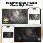 24/7 Indoor Security Camera，2.4GHz Pet Camera with Phone App, 2-Way Talk, Human Detection, Motion Tracking, SD&Cloud - Image 5