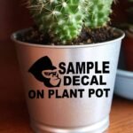 BEWARE OF THE BLACK CAT Cat Body - PICK COLOR & SIZE - Caution Front Door Window Vinyl Decal Sticker BLACK - Image 5