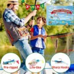 Fishing Advent Calendar 2024, 24 Days of Surprise with 27Pcs Fishing Lures Set for Fisherman Adult Men Teen Boys Dad Christmas Countdown - Image 4