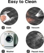 Waterproof Dog Car Seat Cover with Belt for Back Seat - Washable Pet Protector Accessories for Cars, Trucks, SUVs, and Bench Seats - Auto Backseat Hammock for Small & Large Dogs - Image 4