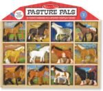 Melissa & Doug Pasture Pals - 12 Collectible Horses With Wooden Barn-Shaped Crate - Toy Horses, Horse Figures For Kids Ages 3+ - Image 4