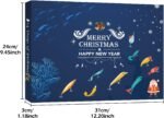 Fishing Lure Advent Calendar 2024 24 Days of Fishing Bait Christmas Advent Calendar 2024 Fishing Gift for Fishermen Adult Teen Boys Mystery Tackle Box Surprise Countdown - Image 8