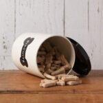 Now Designs Dog Biscuits Tin, Ivory,Biege/Black - Image 8