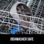 Gorilla Grip Slow Feeder Dog and Cat Bowls, Interactive Puzzle Toy for Dogs and Cats Food Training, Keeps Pets Busy and Prevents Puppy Overeating, Large, Small Breeds, 100% BPA Free, 2 Cup Gray - Image 9